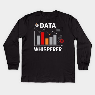 Data Analyst Developer Computer Scientist Gift Kids Long Sleeve T-Shirt